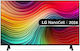 LG Smart Τηλεόραση 43" 4K UHD LED NanoCell 43NANO82A6B HDR (2024)