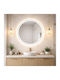 Savvopoulos Bathroom Mirror Led Touch 60x60cm