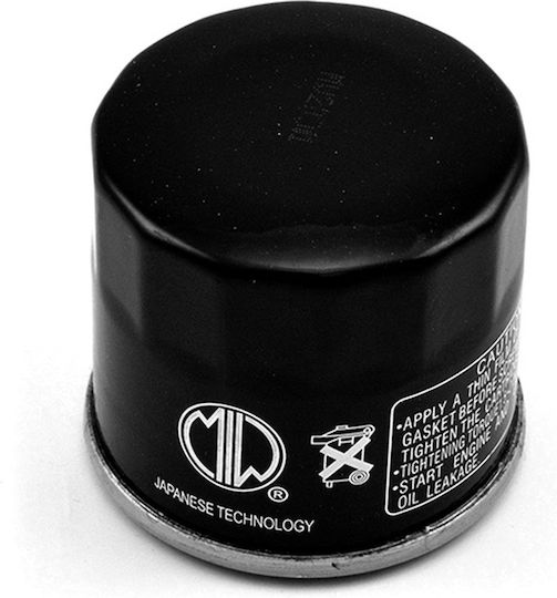 Filtru De Ulei Miw Meiwa Hf554 Pentru Motociclete Mv Augusta Negru