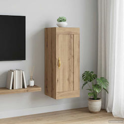 vidaXL Bathroom Cabinet 34.5x34x90cm Oak 8010887