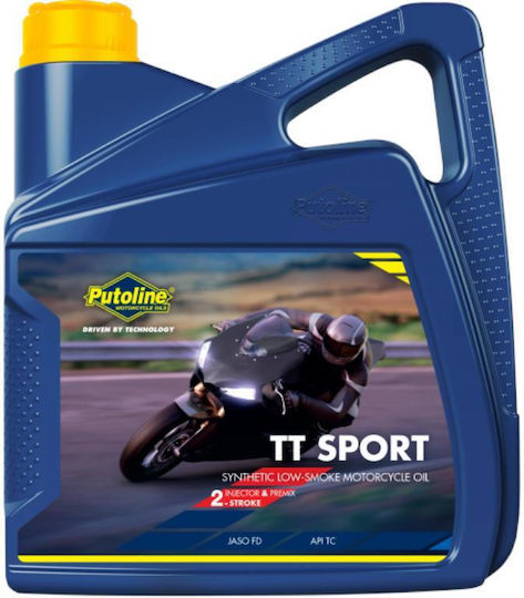 Putoline 100% Synthetic 2t Tt Sport Oil 4l New 2025