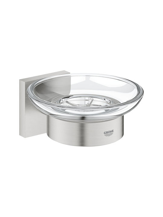 Grohe Wandmontierte Seifenschale Grau