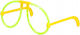 Glow Stick Glasses Glowing In Dark Carnival