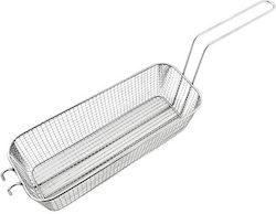 Кошница за Професионален Фритюрник Правоъгълна 36.5x14cm Inox Кошница за Професионален Фритюрник Правоъгълна 36.5x14cm Inox