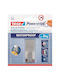Tesa Double Wall-Mounted Bathroom Hook with Sticker 5.95x2.4cm Grey