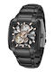 Kenneth Cole Men's Watch 40mm Automatic With Black Metal Bracelet