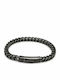 Herren Armband Kette 6mm Edelstahl Stahl 21,5 Zentimeter Oxidiert Tribute Modern Oxidiertes Edelstahl 0230452002