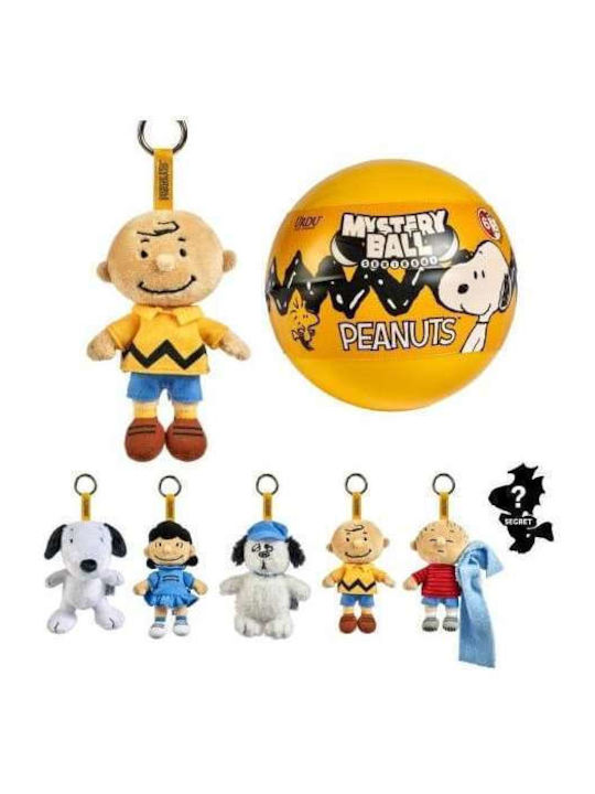 Peanuts Плюшени Ключодържатели Residents Capsule Display Комплект 6 Броя