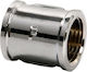 Mufa Brass 3-8" Chromed
