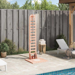 vidaXL Pool Shower Brown vidaXL Pool Shower Brown