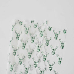 Blumenpapier "natürliche Elemente" Rentier Blätter 50x70 cm 10 Stück