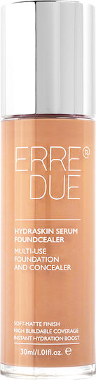 Erre Due Hydraskin Serum Foundcealer Flüssiges Make-up Beige 30ml