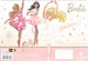 Gim Drawing Pad 23x33 40 Sheets Stickers Barbie