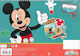 Gim Zeichenblöcke 23x33 40 Stück Sticker Mickey