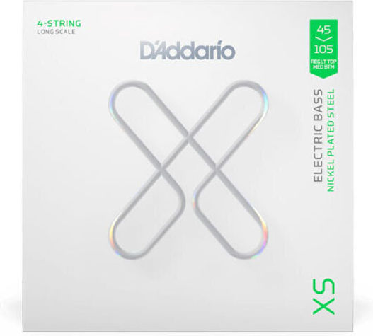 Daddario Set Of Carbon Bass Strings 45 - 105