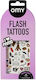 Omy Körper-Aufkleber Flash Tattoos I Love Paris