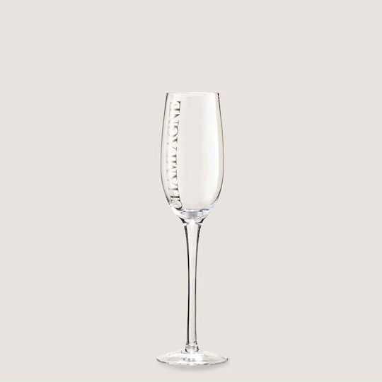 SteweHome Champagner Kelch Glas Silber