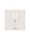 SteweHome Glass for White and Red Wine Made of Glass in Red Colour 500ml