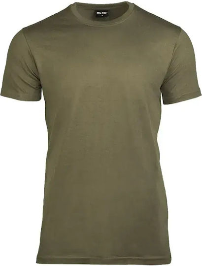 Mil-tec Памучна Тениска Американски Стил Stonegray-olive Размер Xlarge