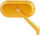 Arlen Ness Right Motorcycle Mirror Harley Davidson Other Motorcycles Gold Oval Forged Mirror
