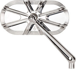 Arlen Ness Десен Огледало За Мотоциклет Harley Davidson Други Мотоциклети Хром 10-gauge Caged Mirror Right Hand Chrome Arlen Ness Десен Огледало За Мотоциклет Harley Davidson Други Мотоциклети Хром 10-gauge Caged Mirror Right Hand Chrome