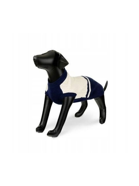 Sweater Dog Beige-navy Size 2xl 55