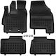 Toyota Aygo X 2025+ Facelift Fire Extinguisher Rubber Black Car Mats Raised Sides Rezaw Plast 4 Pieces