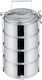 Orion Steel 3-tier Food Carrier Mess Kit 4x1.3l