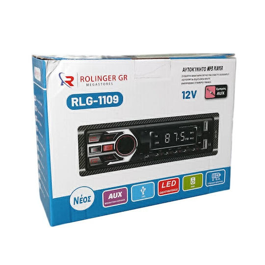 Car Radio 1 DIN (Bluetooth USB)