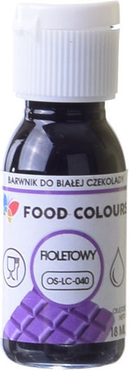 Food Colours Лилав Хранителен Оцветител За Шоколадови Мазни Маси 18мл