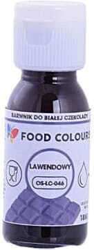 Food Colours Lavender Food Coloring Chocolate Fats 18ml