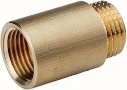 Brass Extension 1-2" 30 Mm Yellow