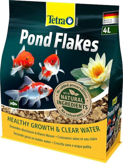 Трофи Кои и Златни Рибки Tetra Pond Flakes 4 L