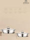 SteweHome Pans Set with Non-stick Coating 4 Pieces