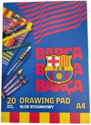 White Drawing Pad A4 20 Sheets Barcelona Astra White Drawing Pad A4 20 Sheets Barcelona Astra