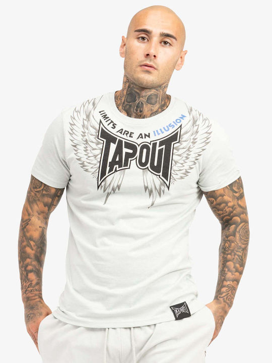 Tricou Sport Light Gri/Negru/Albastru