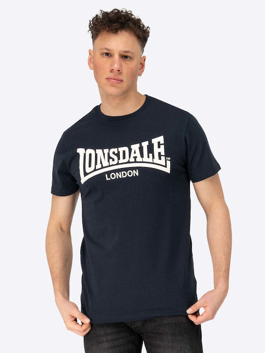 Lonsdale Fulwood Αθλητικό T-shirt Dark Navy/ecru