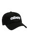 Obey Delta 5 Panel Snapback Unisex Jockey Bumbac Negru 100490146-black