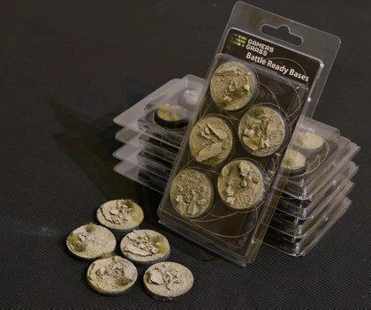 Gamers Grass Gamers Grass Bases Round Arid Steppe 40 Mm 5 Pcs