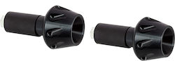 Handlebar Counterweights Sifam Black 17mm
