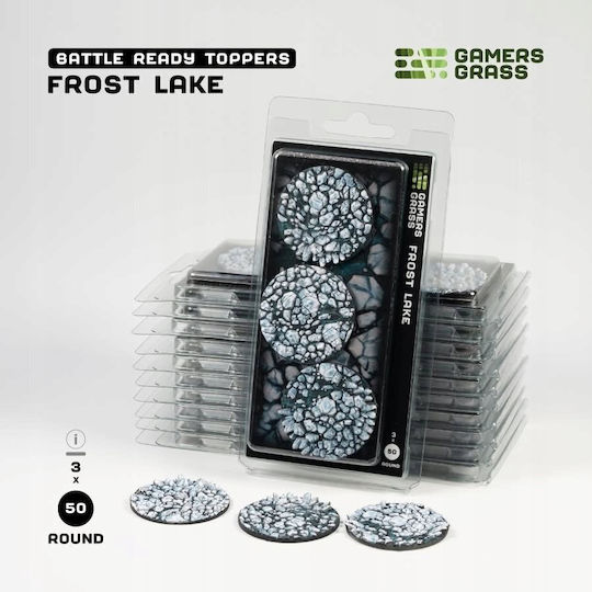 Gamers Grass Gamers Grass Frost Lake Round 50mm X3