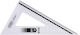 Memobe Set Square By Pratel 16cm 60 Degrees Me102-00