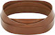 vidaXL Leather Brown Lace Length 10m