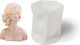 Silicone Mold Candles Woman Covered Eyes 98x78x58mm