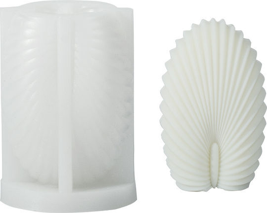 Silicone Mold Candles Peacock Feather 95x63x45 Mm