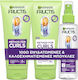 Garnier Fructis Method For Curls 3 Step Hair Care Set Hydration For Curly Hair With Shampoo Conditioner & Spray 3 Pieces