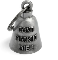 Gremlin Guardian Bell Motorcycle Decorative Bell "don't Fuckin' Die!" Gremlin Guardian Bell Motorcycle Decorative Bell "don't Fuckin' Die!"