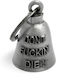 Gremlin Guardian Bell Διακοσμητικό Καμπανάκι Μοτοσυκλέτας "don't Fuckin' Die!"