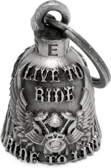 Gremlin Guardian Bell Διακοσμητικό Καμπανάκι Μοτοσυκλέτας Live To Ride Engine Block