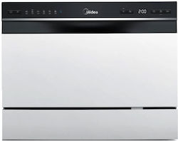 Midea Πάγκου για 6 Σερβίτσια Π55xY43.8εκ. MDWTT0602MW-W Midea Πάγκου για 6 Σερβίτσια Π55xY43.8εκ. MDWTT0602MW-W